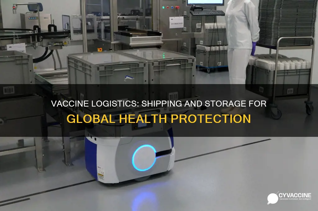 how are vaccines shipped and stored