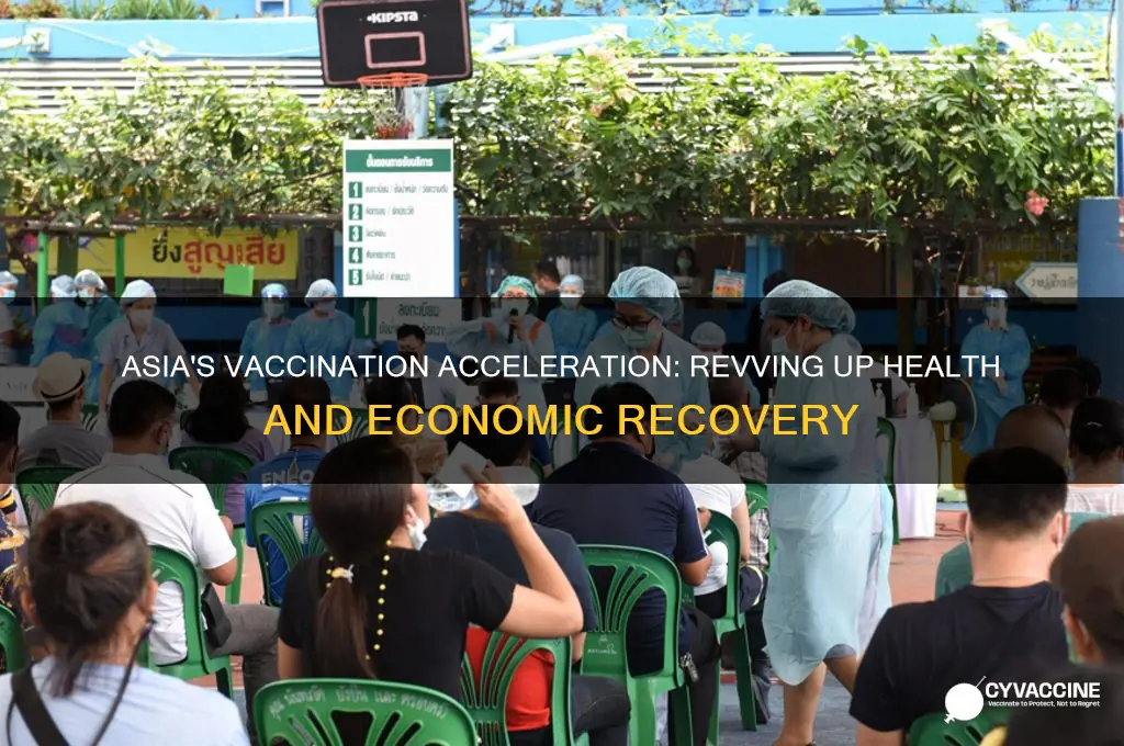 how asia once vaccination revving up