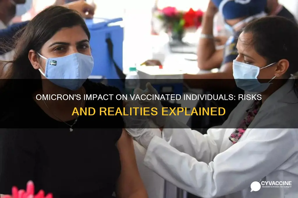 how bad is omicron for vaccinated