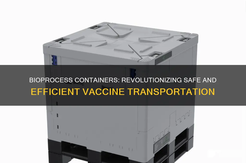 how bioprocess containers benefit vaccine transportation