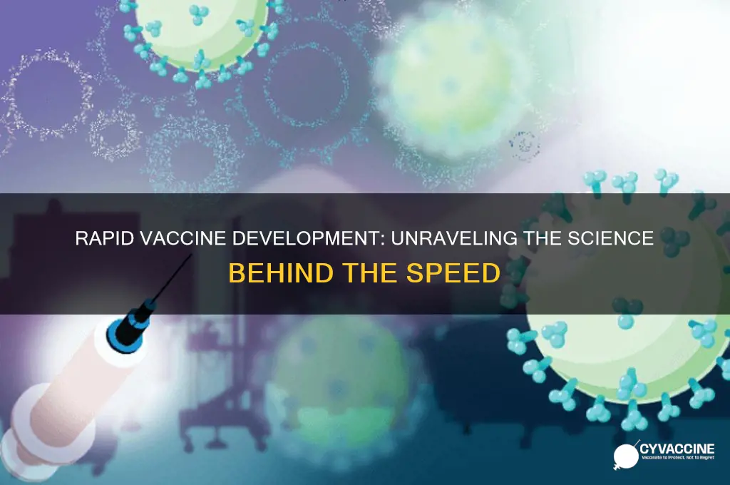 how could the vaccine be developed so quickly