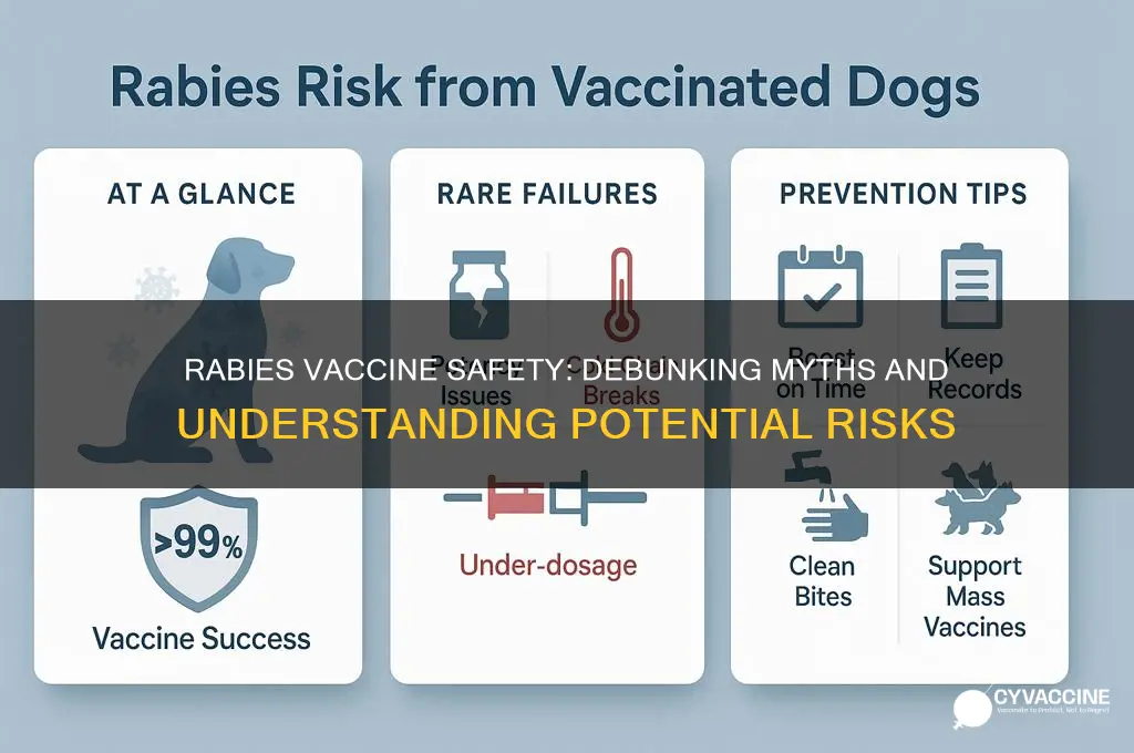 how dangerous is rabies vaccine human