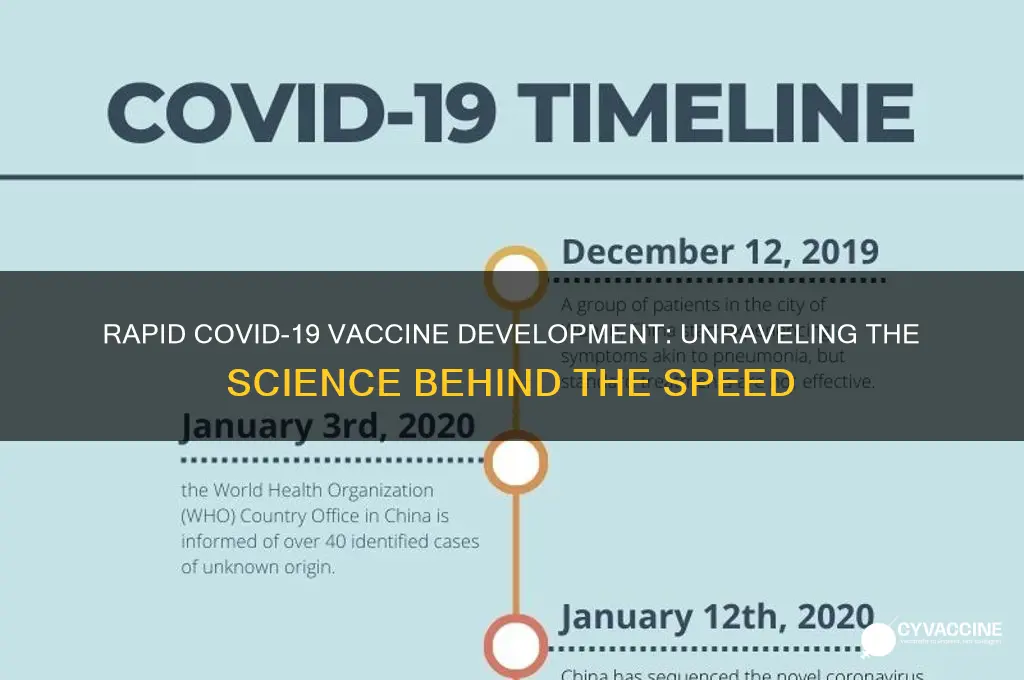 how did the coronavirus vaccine happen so quickly
