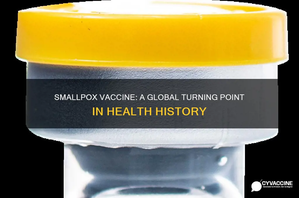 how did the smallpox vaccine impact the world