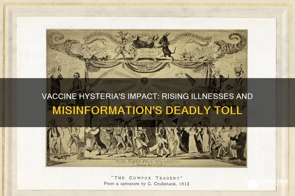 how did vaccine hysteria increas sicness