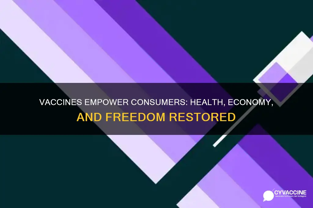 how did vaccines help the consumer