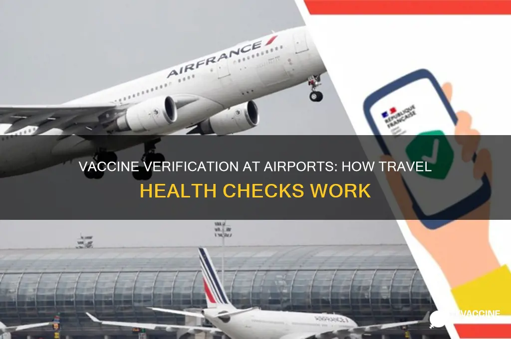 how do airports check if you