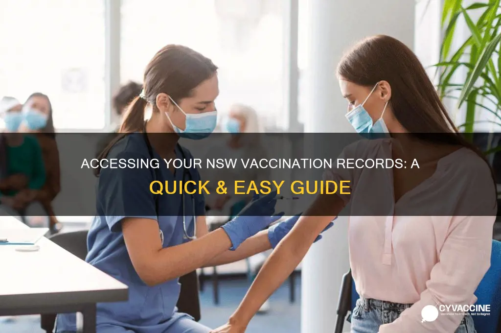 how do i access my vaccination records nsw