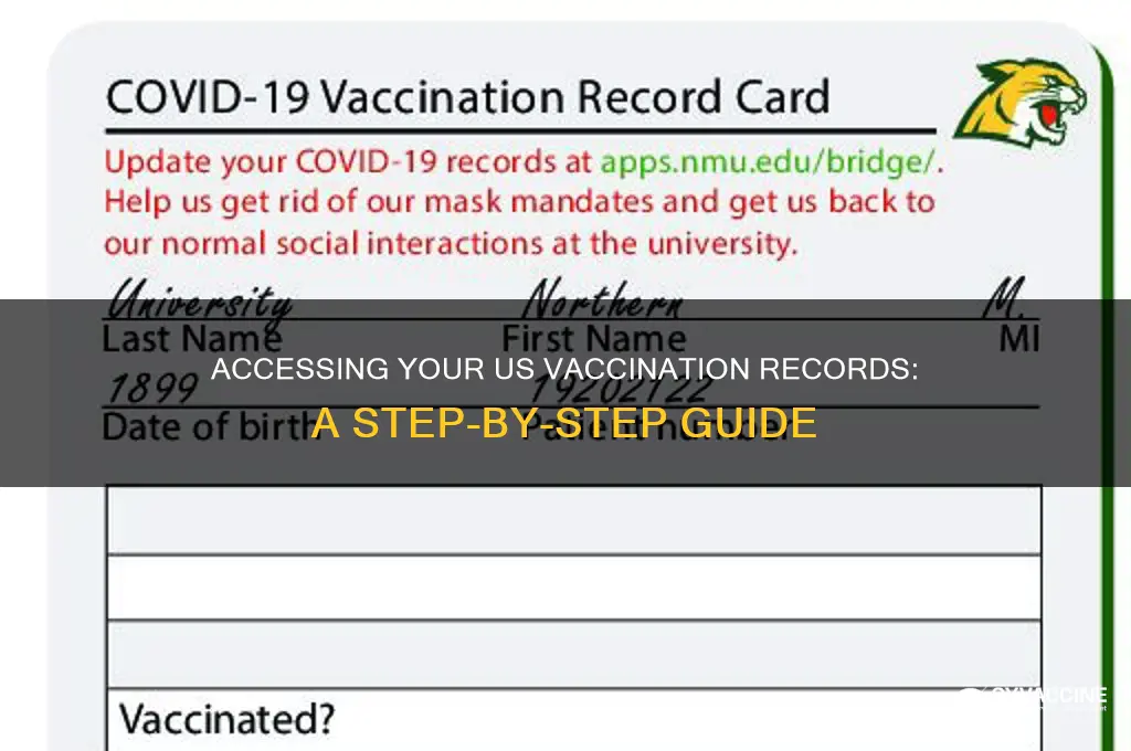 how do i access my vaccination records us