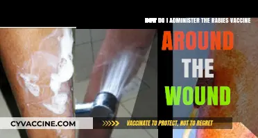 Administering Rabies Vaccine Near Wounds: A Step-by-Step Guide