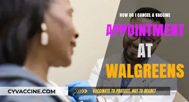Cancel Walgreens Vaccine Appointment: Quick Steps and Easy Guide
