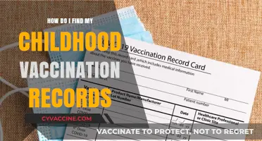 Locate Your Childhood Vaccination Records: A Step-by-Step Guide