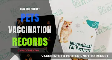 Locate Your Pet's Vaccination Records: A Quick and Easy Guide