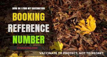 Locate Your Vaccination Booking Reference Number: A Quick Guide