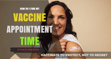 Locate Your Vaccine Appointment Time: A Quick and Easy Guide
