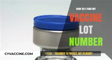 Locate Your Vaccine Lot Number: A Quick and Easy Guide
