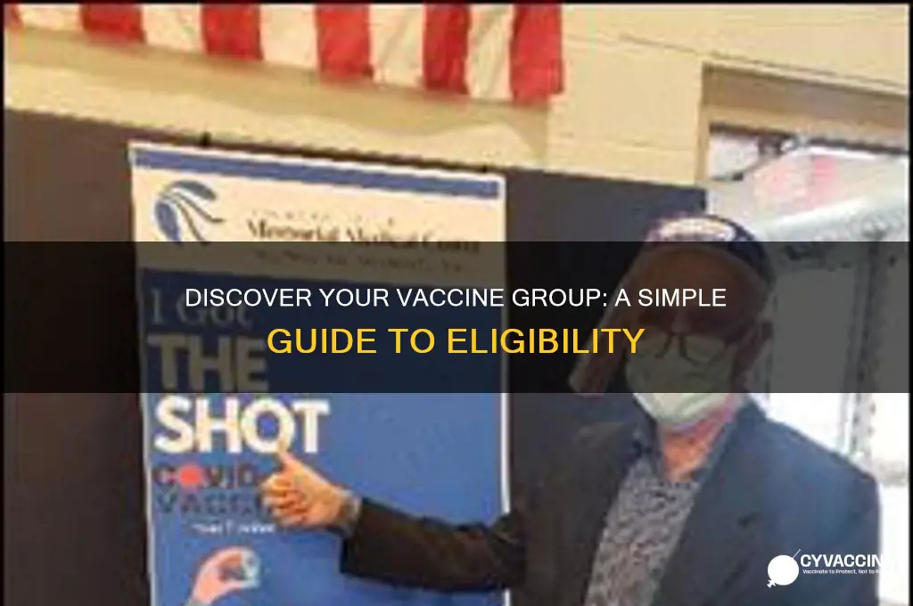how do i find out what vaccine group i