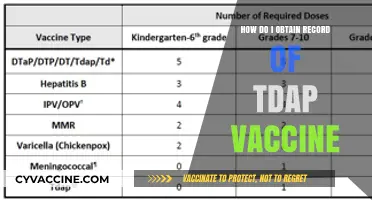 How to Obtain Your Tdap Vaccine Record: A Step-by-Step Guide