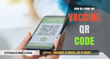 Print Your Vaccine QR Code: A Quick and Easy Guide