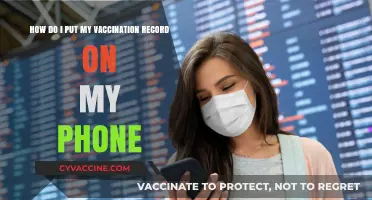 Easily Store Your Vaccination Record on Your Phone: A Quick Guide