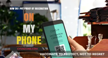 Easily Store and Display Your Vaccination Proof on Your Phone