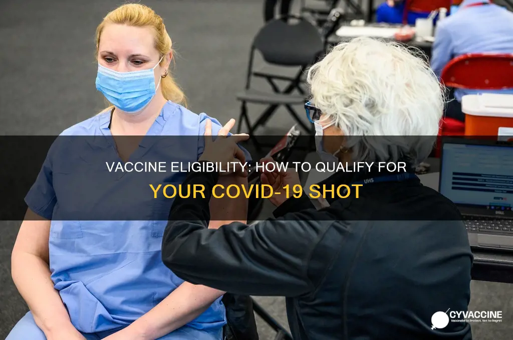 how do i qualify for vaccine