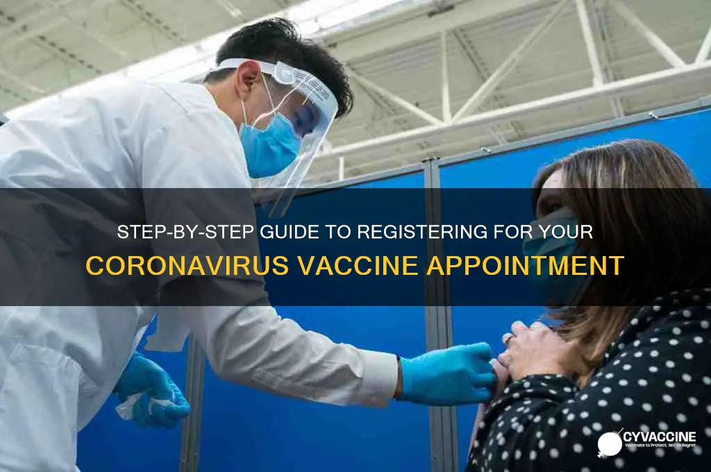 how do i register for a coronavirus vaccine