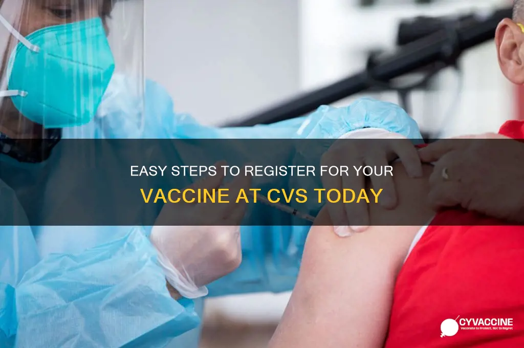 how do i register for a vaccine at cvs