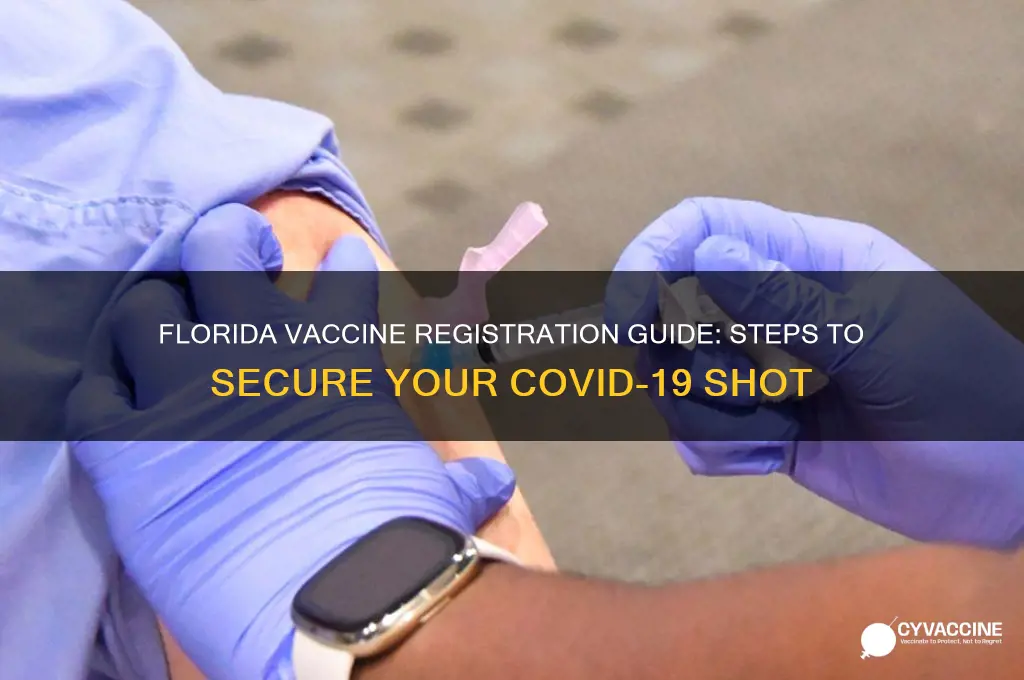 how do i register for the vaccine in florida