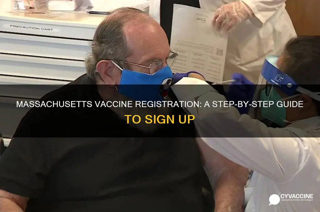 how do i register for vaccine in massachusetts