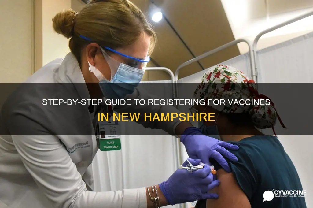 how do i register for vaccine in nh