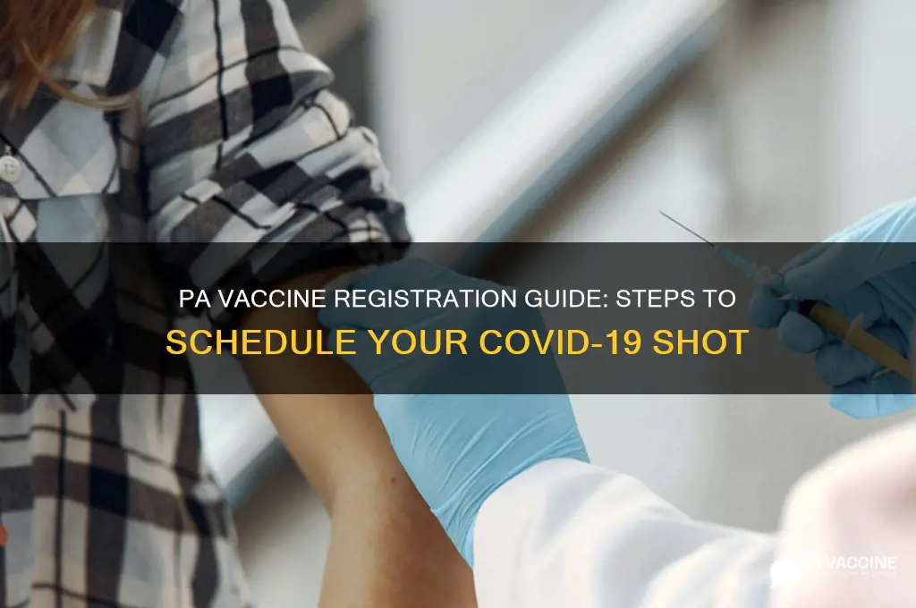 how do i register for vaccine in pa