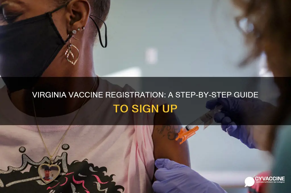 how do i register for vaccine in virginia