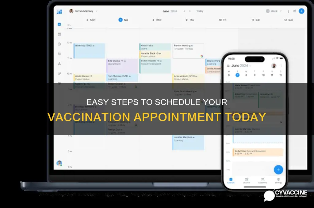 how do i schedule a vaccination