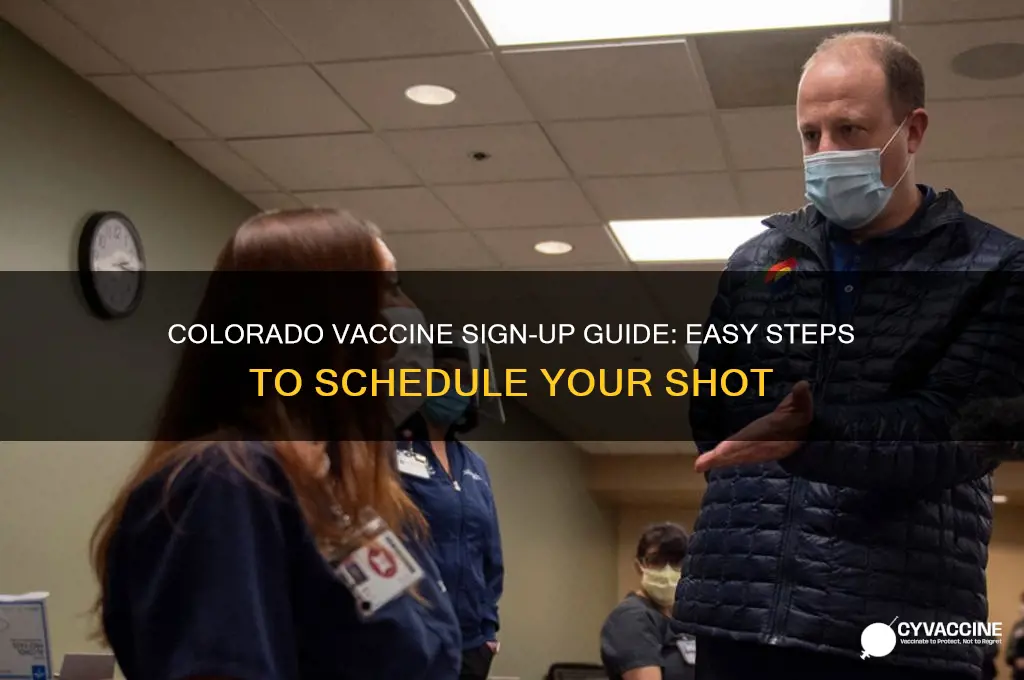 how do i sign up for a vaccine in colorado