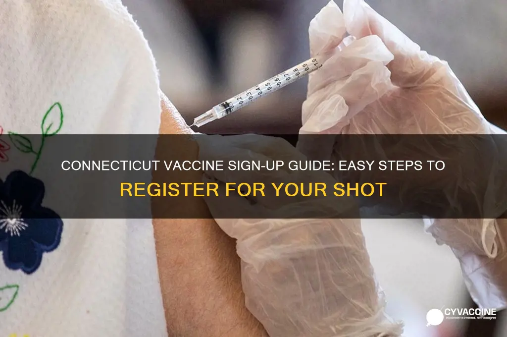 how do i sign up for the vaccine in connecticut