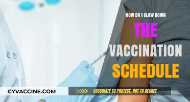 Slowing Down Vaccination Schedules: A Guide to Adjusting Immunization Timelines