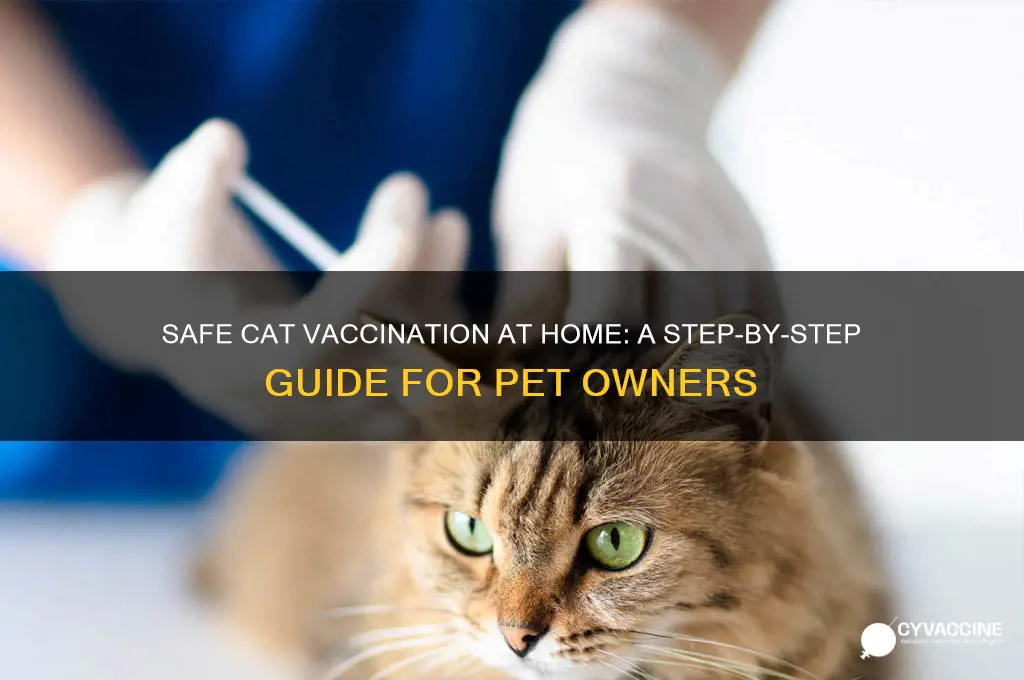 how do i vaccinate my cat at home