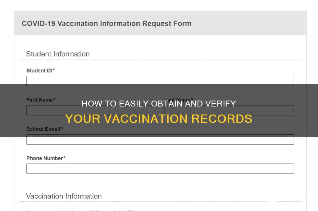 how do iget my vaccination verifications