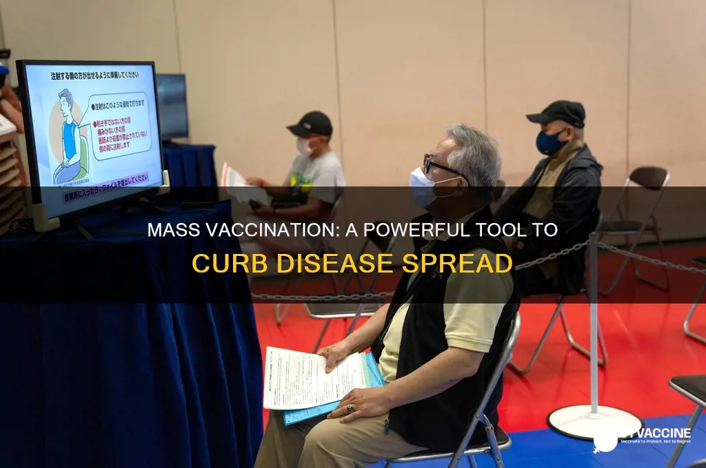 how do mass vaccination programmes reduce the spread of disease