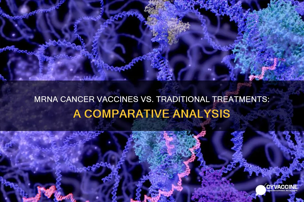 how do mrna cancer vaccines compare to traditional cancer treatments