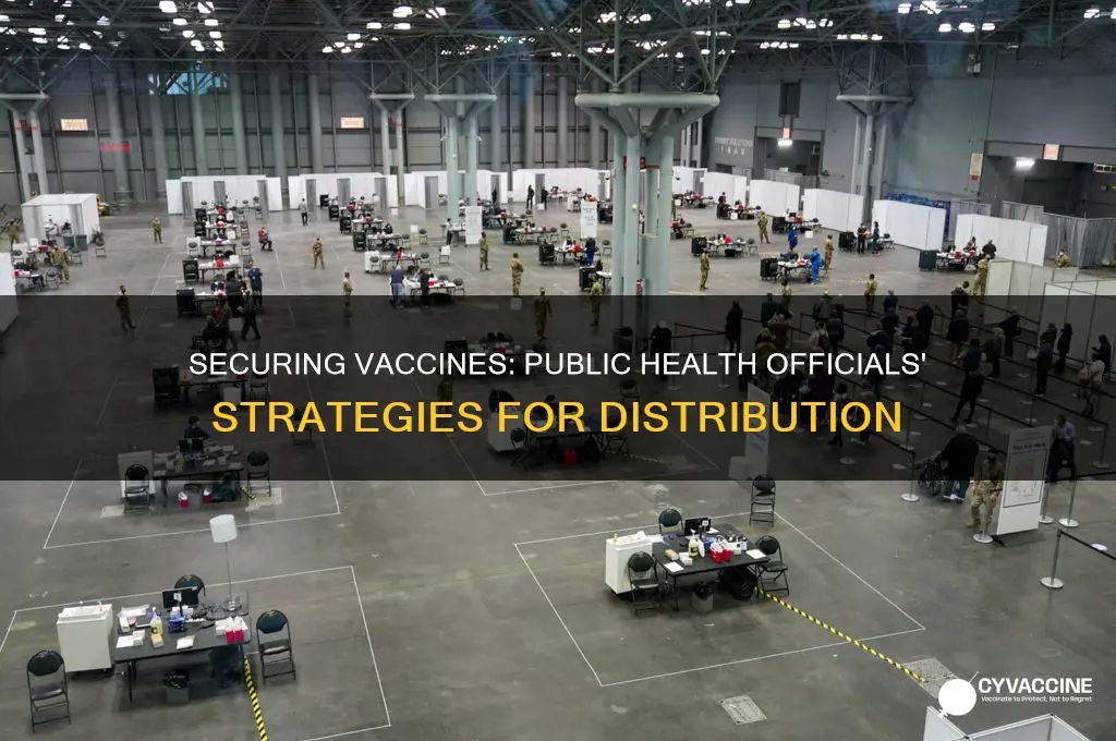 how do public health officials obtain vaccines to distribute