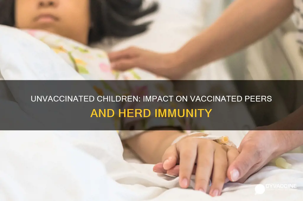 how do unvaccinated children affect vaccinated