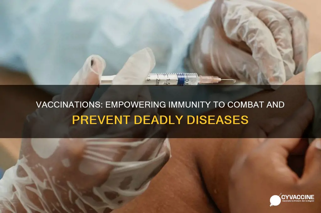 how do vaccinations help fight diseases