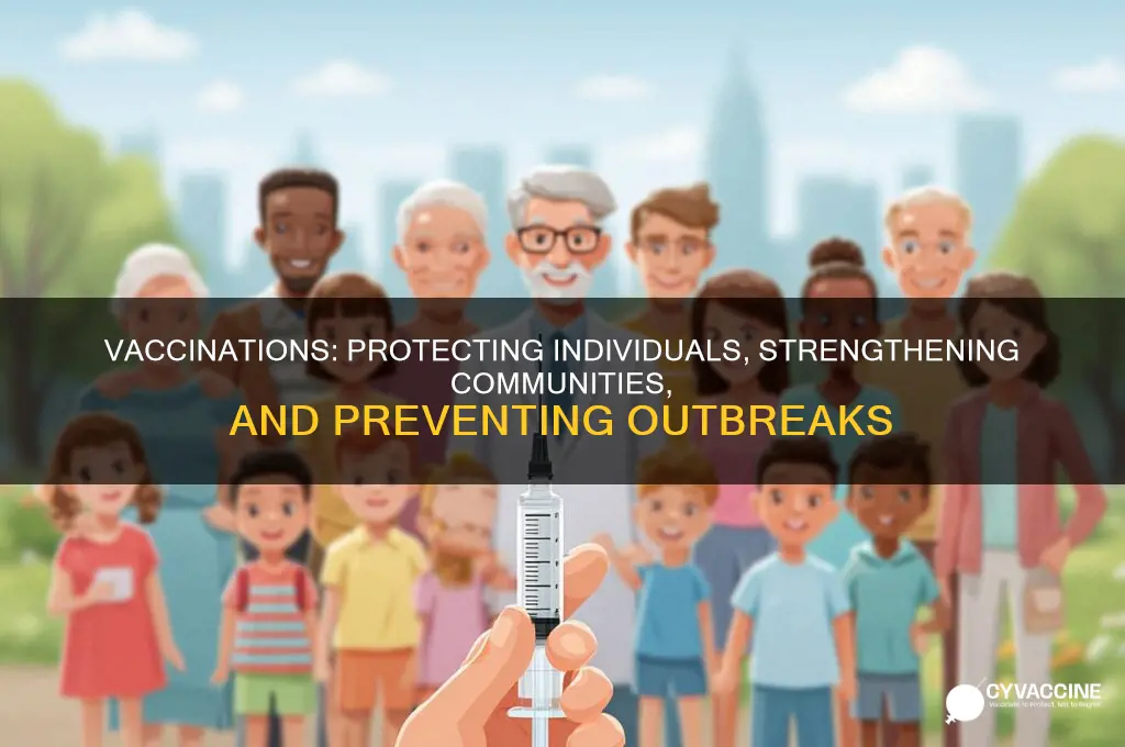 how do vaccinations help the community