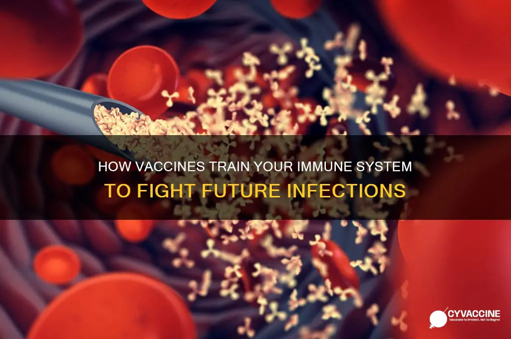 how do vaccine prevent future infection from viruses