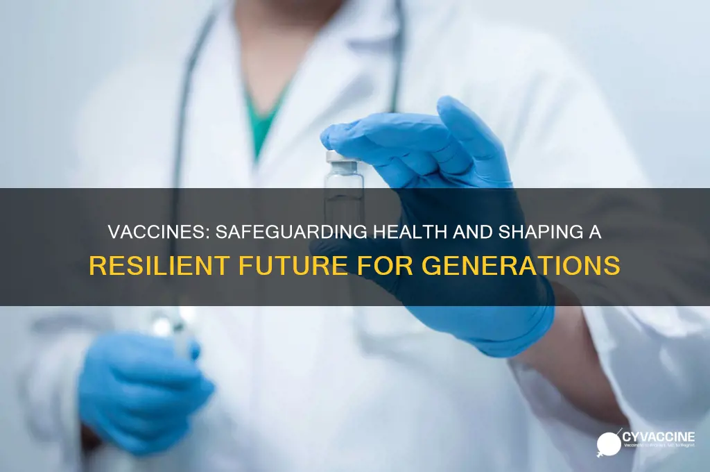 how do vaccines help future generations