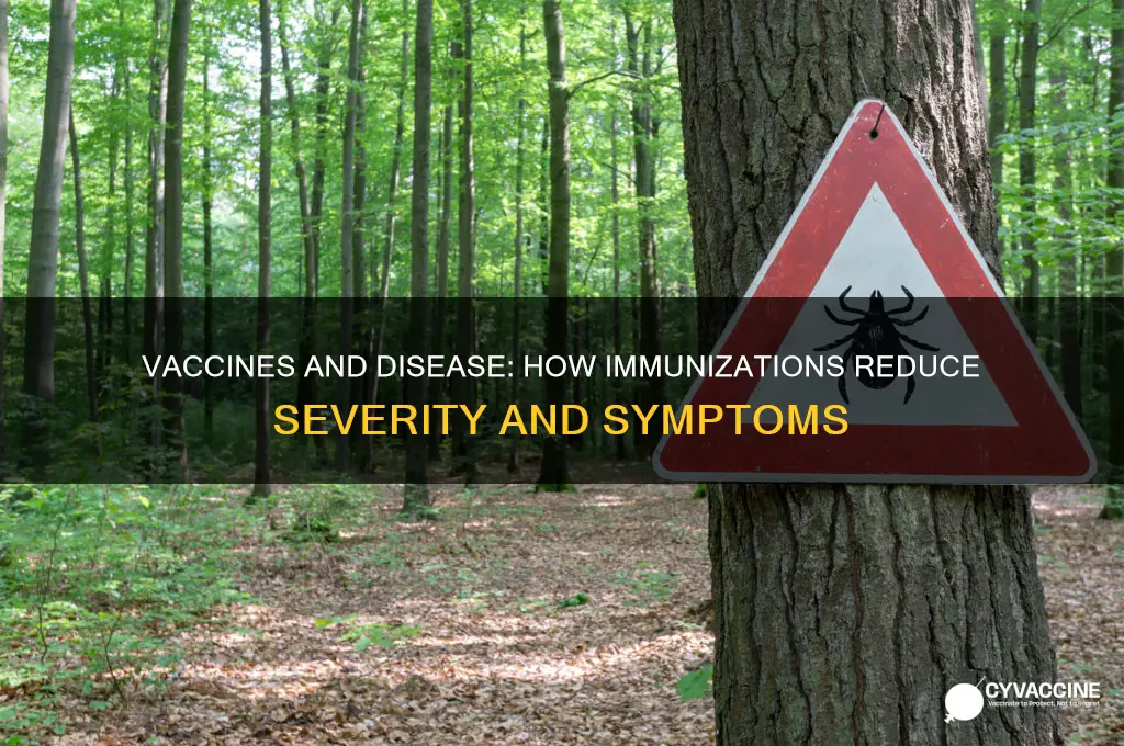how do vaccines help if you catch the disease