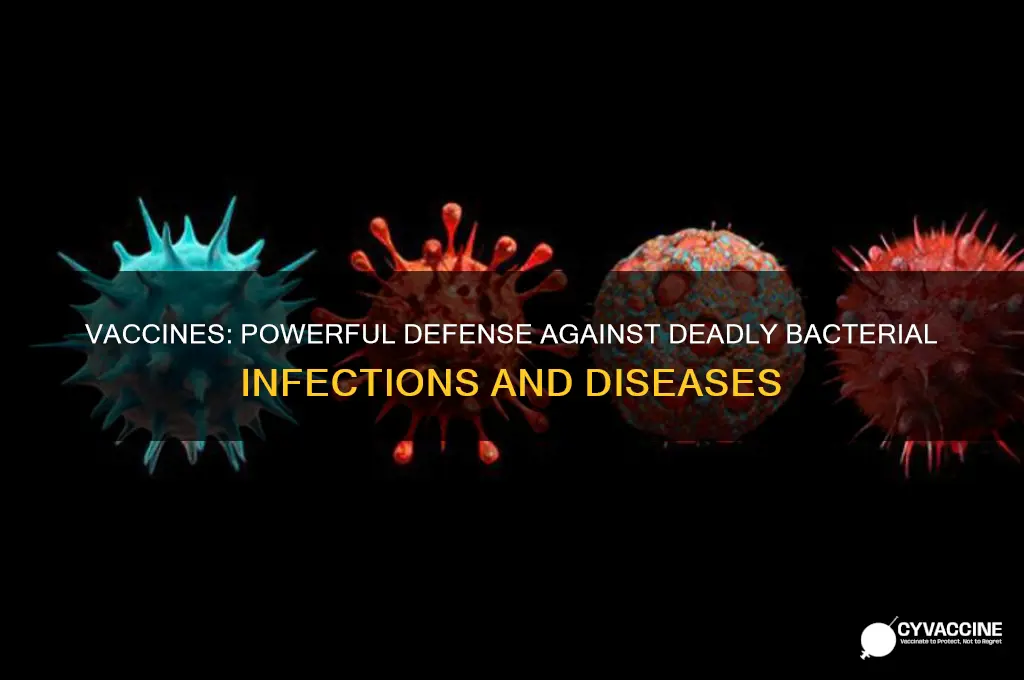 how do vaccines help protect against bacterial disease