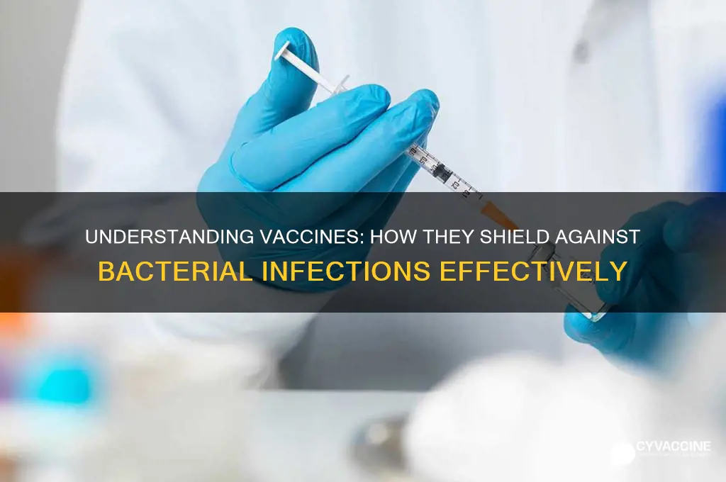 how do vaccines prevent bacterial diseases